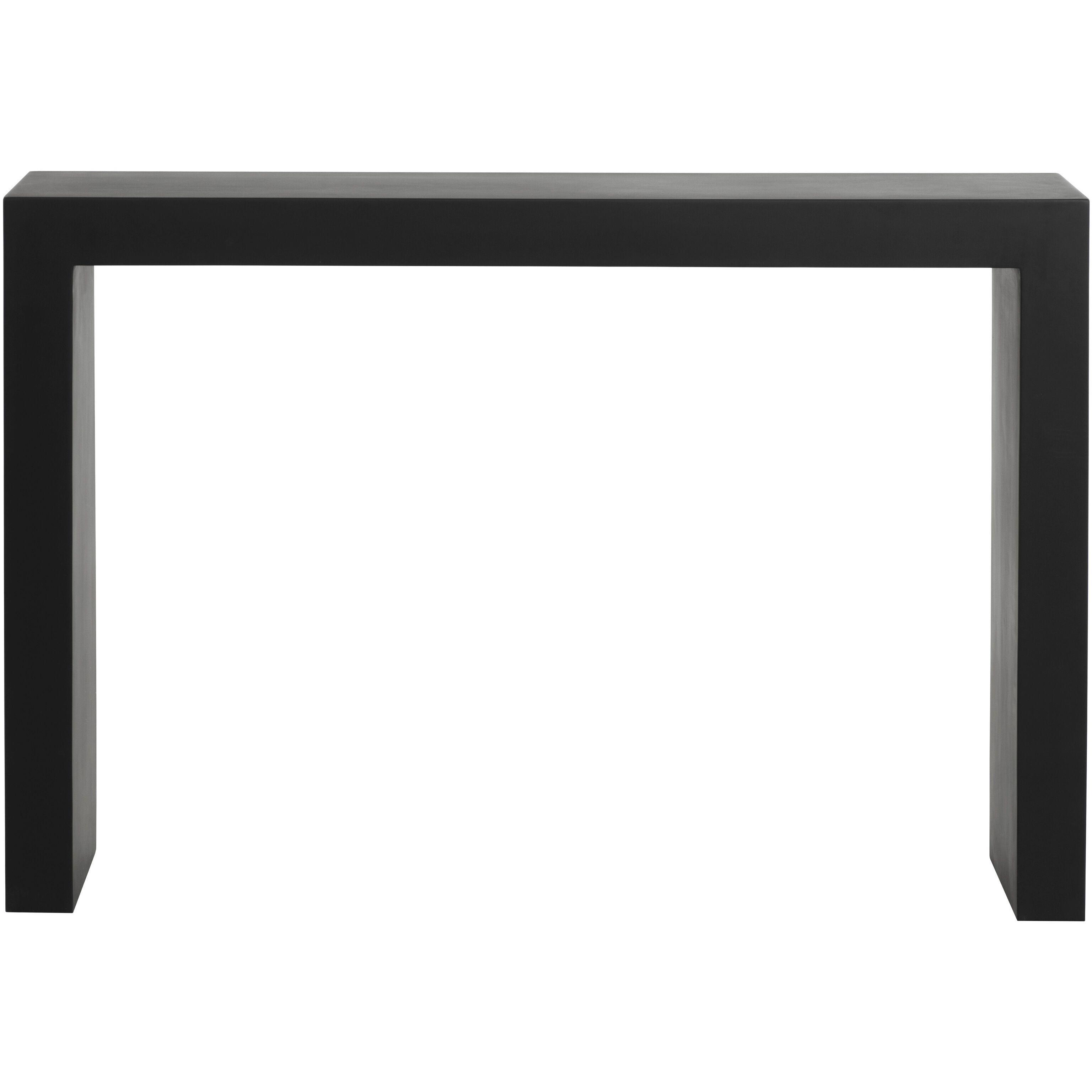 Axle 47 X 31.75 inch Black Outdoor Console Table
